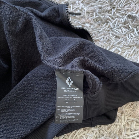 Marcelo Burlon Hodded CLOSE ENCOUNTERS Jacket Full Zip NWT - Picture 7 of 8